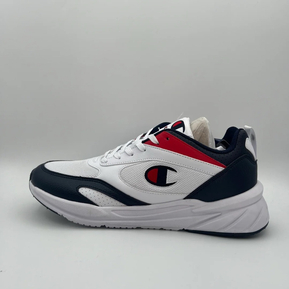 Champion KIDS NAVY, RED, AND WHITE SNEAKERS SIZE 3
